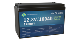 12.8V 100Ah LiFePO4 Battery Pack
