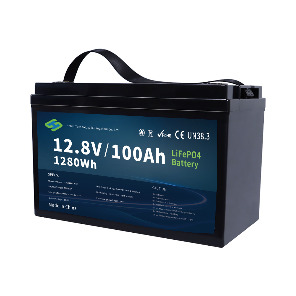 12.8V 100Ah Lithium Iron Phosphate Battery LiFePO4 Battery