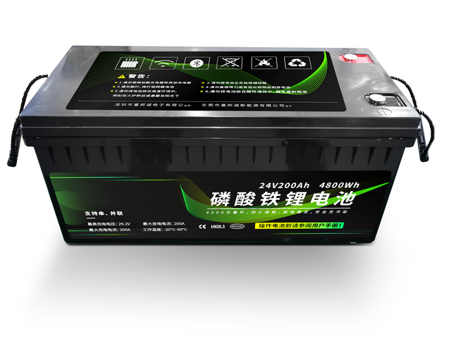 24V 200Ah Energy Storage LiFePO4 Battery