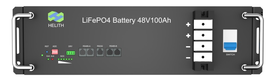 2560Wh 2U moudle Rack Type LiFePO4 Battery